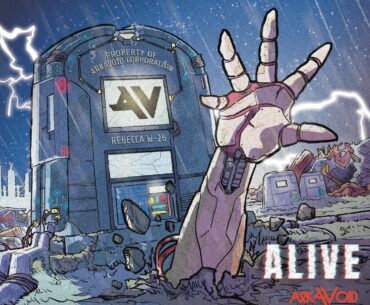 Horror meet cyberpunk in the art cover of my new song