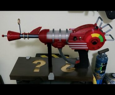 Made a Ray gun display stand