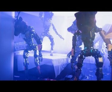 Support group meet-up for fetish robots