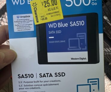 In case you missed it, Walmart is clearing out there storage drives.