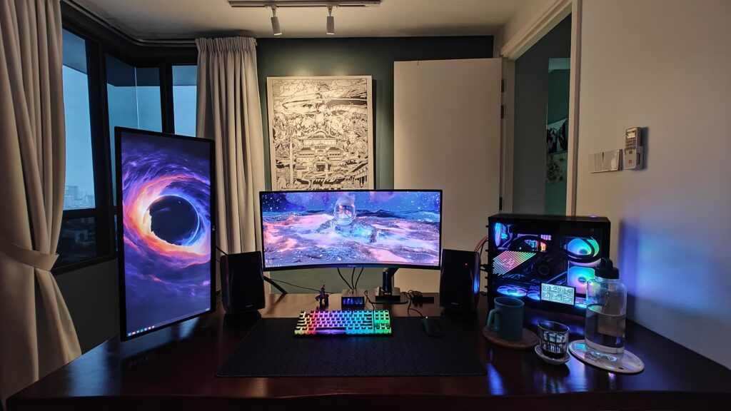 My dream setup, finally achieved.