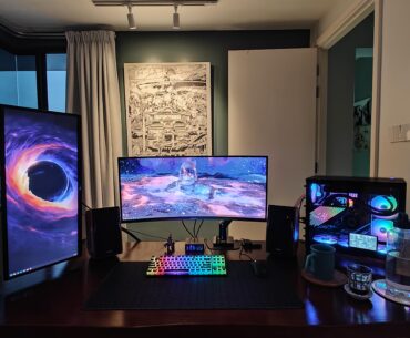 My dream setup, finally achieved.