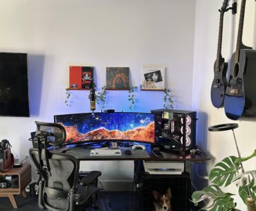 added a Herman Miller to the battlestation. My coworker approves