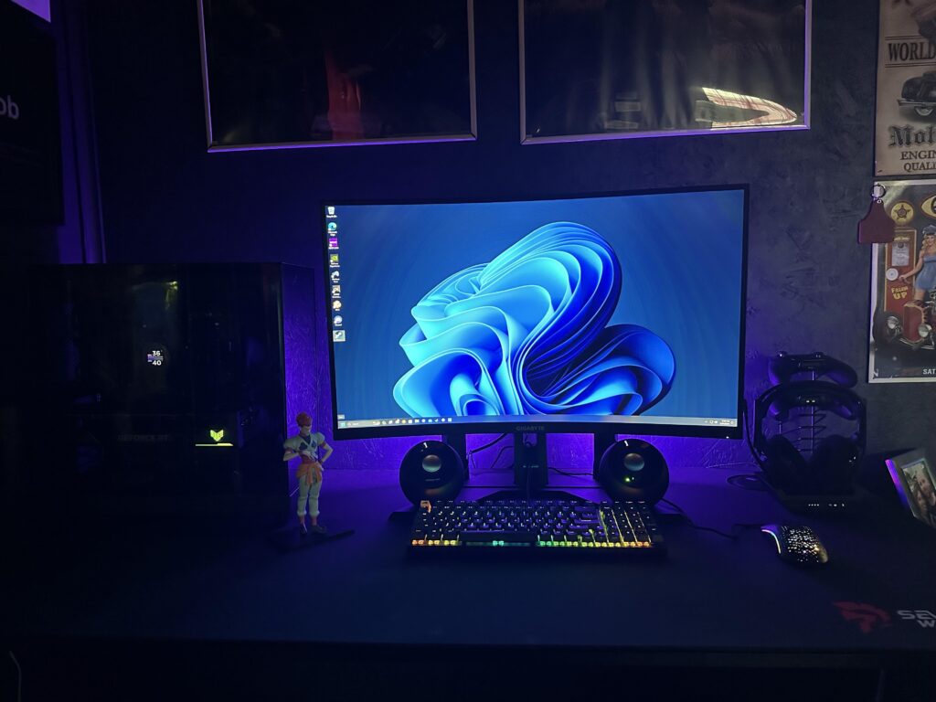 Gaming setup