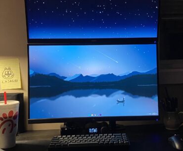 Loving the new monitor