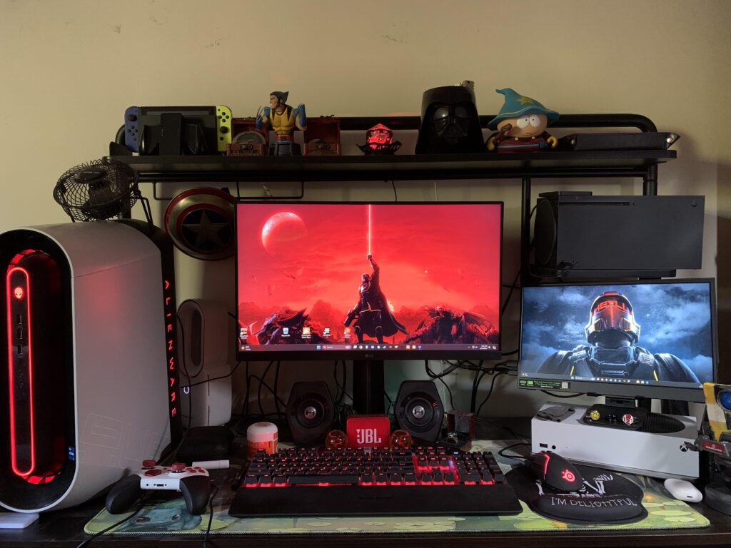 My very first PC set up.