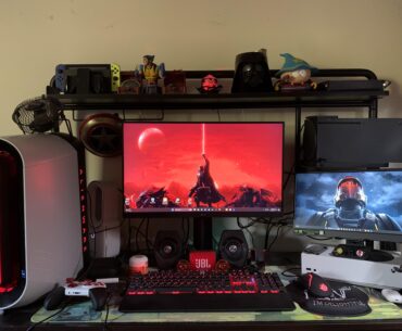 My very first PC set up.