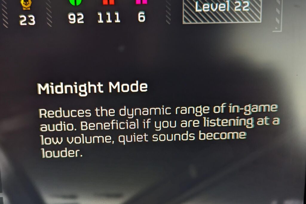 Can this Audio setting become normalized in the gaming industry?? Please.