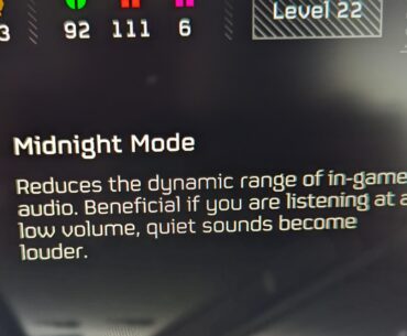 Can this Audio setting become normalized in the gaming industry?? Please.