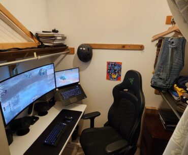 Improved my closet setup