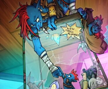 "The Plush Thief" I drew this for a Hearthstone Fanart Brawl Challenge a few days ago.