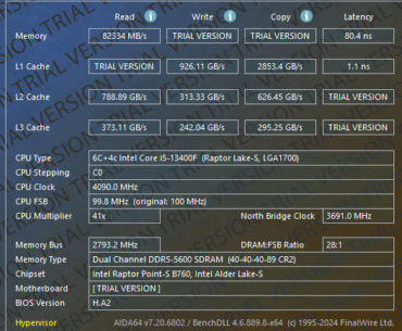 Need advice, first time builded pc with an DDR5 and noticed that latency.. I'm enable XMP Profile in UEFI but 80 ns is that high.. I need to overclock memory or bought a defective one?