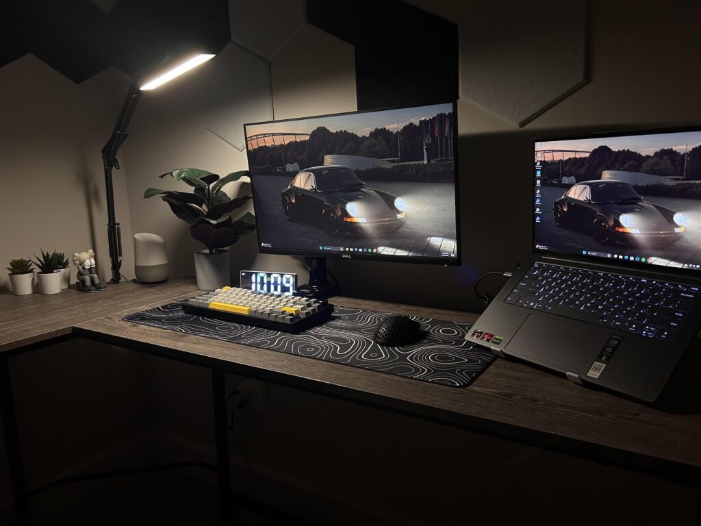 Still need LEDS behind the desk for a nice warm glow