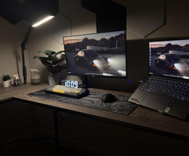 Still need LEDS behind the desk for a nice warm glow