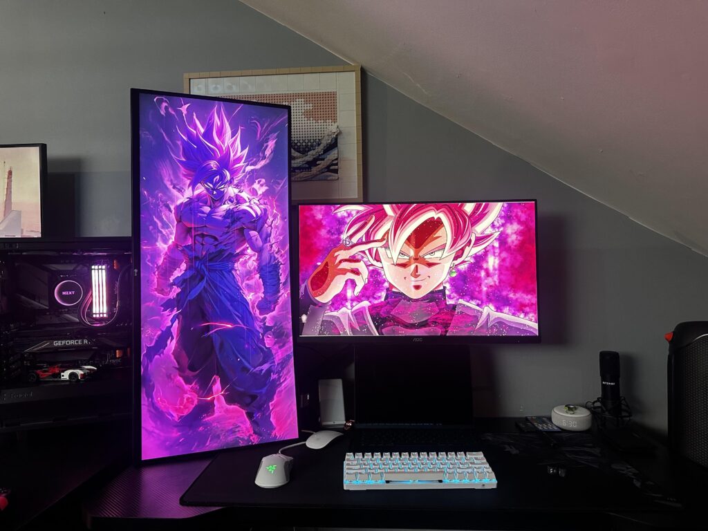 My “budget setup”, not finished yet.