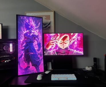 My “budget setup”, not finished yet.