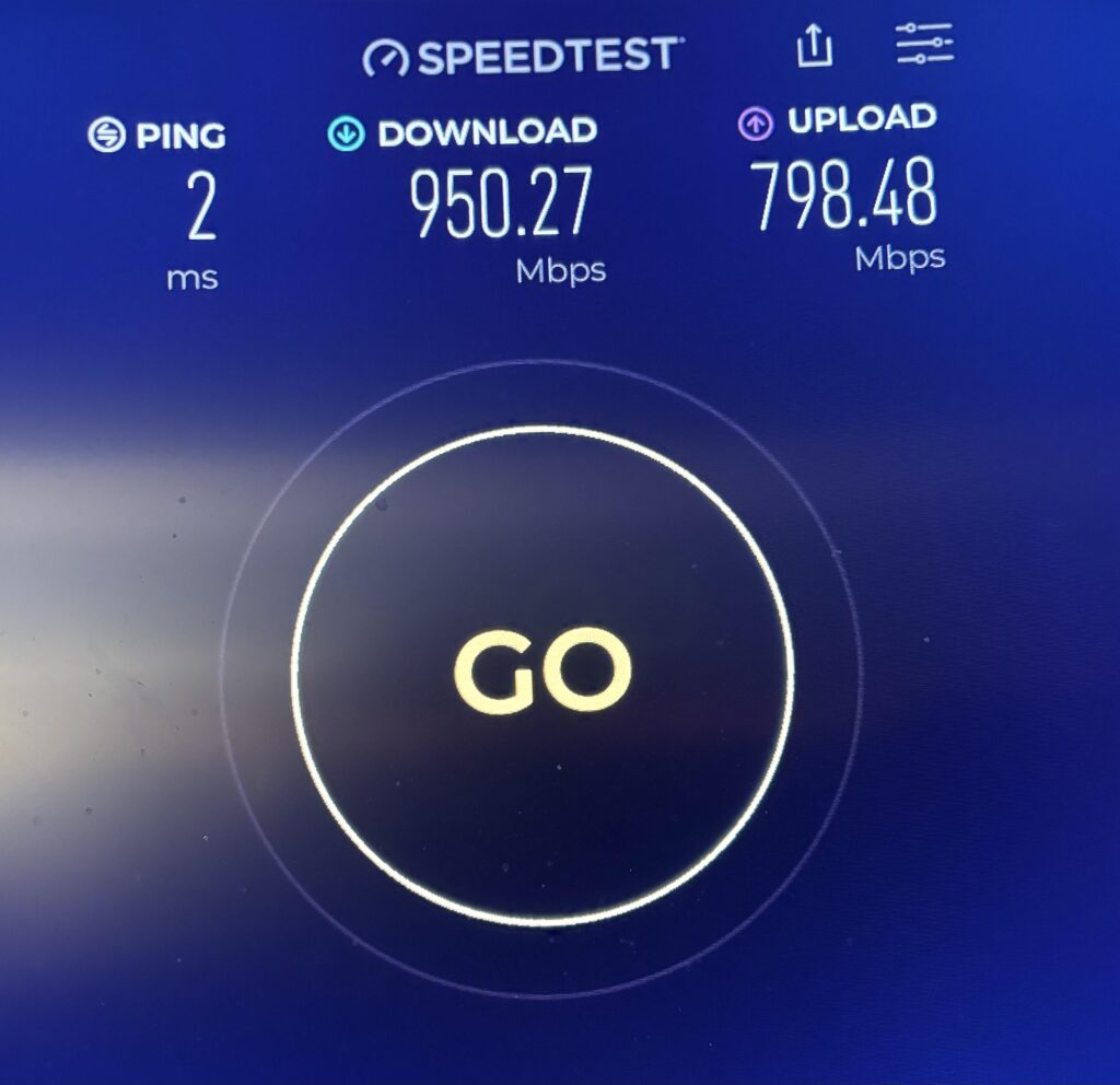 Just upgraded from cable to fiber and HOLY SHIT