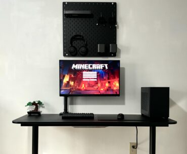 Minimal RTX Minecraft station