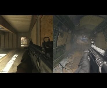 The gunplay comparison between MW2019 and MW3