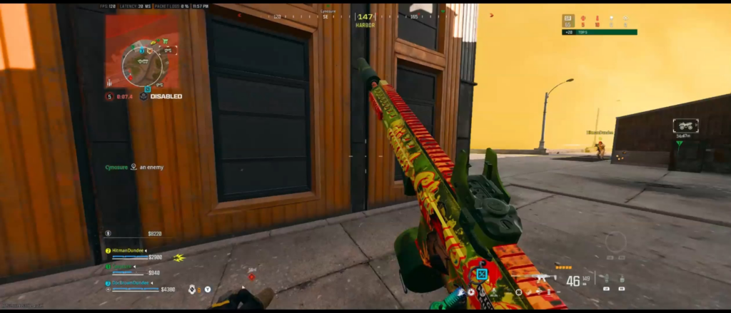 Hip fire sniper kill (completely accidental)