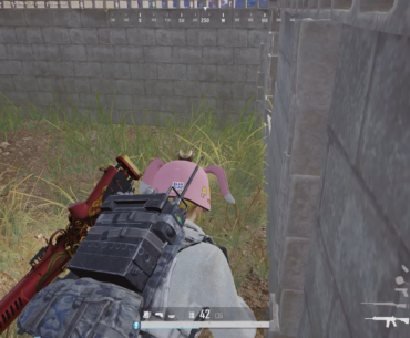 When they hide in the only bush in the circle