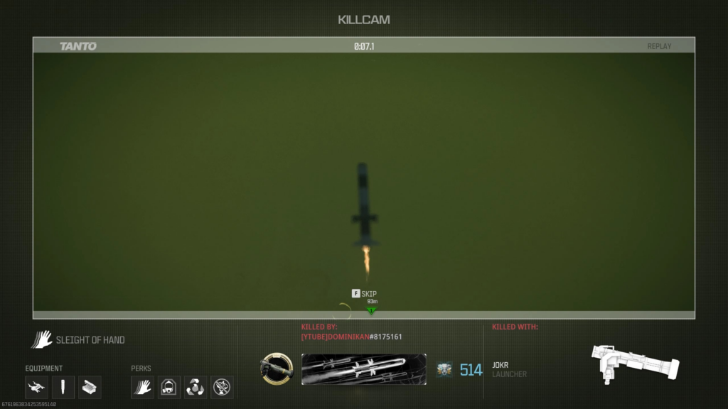 If you going to get one kill, make that kill-cam memorable!
