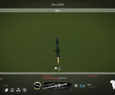 If you going to get one kill, make that kill-cam memorable!