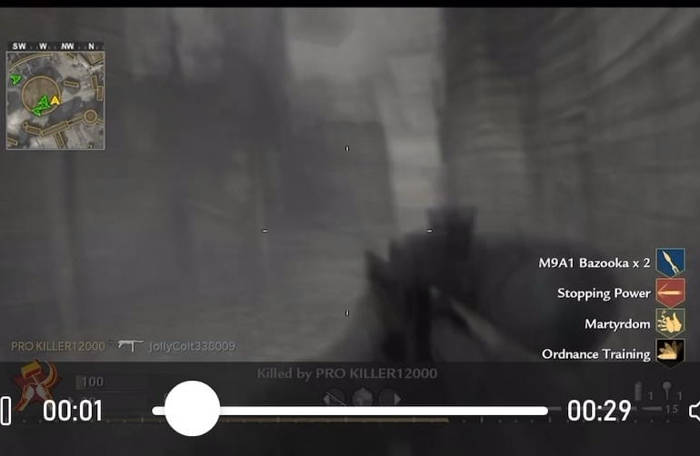Just found this old screen capture of COD WaW, it’s like a fever dream. I’ll never complain about Warzone again.