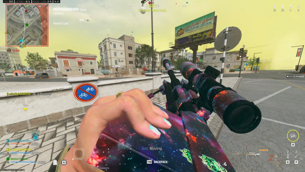 He sniped the wrong the guy!