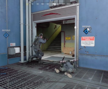 This what you get for spawncamping me... Directly between the eyes