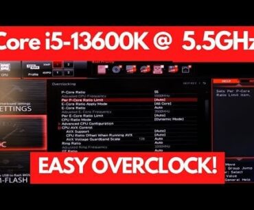 Setting offset voltage in BIOS