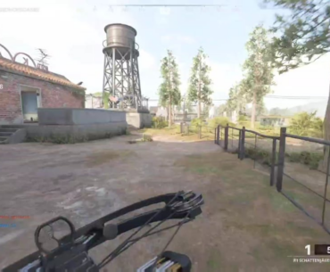 Dropshot with crossbow