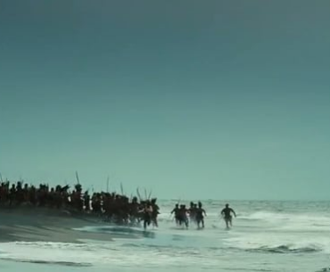 Me running away from the horde of what feels like a million zombies after running out of ammo for all my weapons: