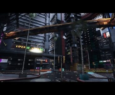 my open-world Cyberpunk city / game built in Unreal Engine