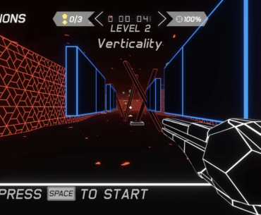 I've always liked aim trainers, so I mixed an aim trainer with a speedrun movement shooter