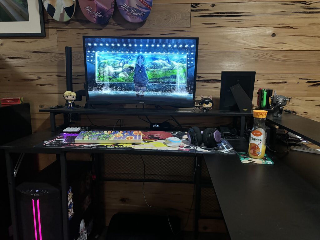 Feeling satisfied with the setup