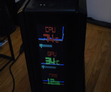 Still gotta build the rest of the computer, but the custom front panel is coming along nicely