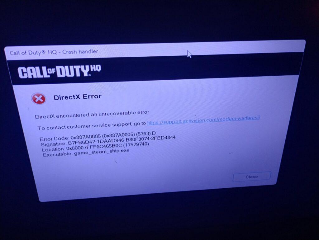 Why did this happen
