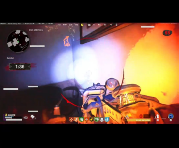Can't tell me this wasn't clutch (Round 55 Melee Only Holdout)