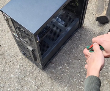 My friend didn't clean his PC for 2 years