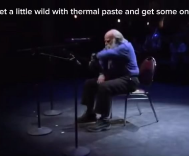 When you get a little wild with thermal paste