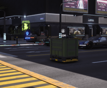 Had a weird box spawn in the road near the Luxury Apartments. Figured it'd go away but it's still here, flipping NPCs' cars that don't even try to dodge it...
