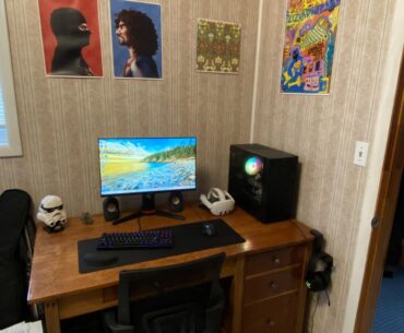 My little corner, open to suggestions!