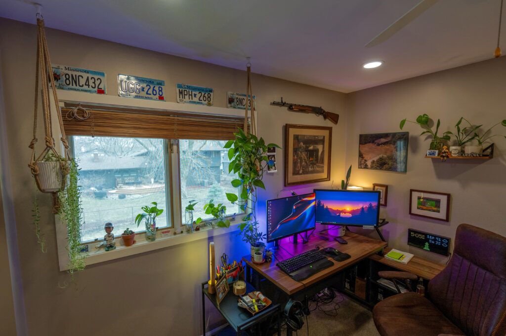 New office, new home