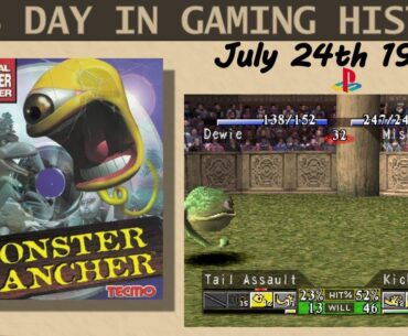 Monster Rancher was launched in 1997 (one year after Pokemon) and it also innovated the history of games with the possibility of obtaining different monsters through CDs placed in the PlayStation.