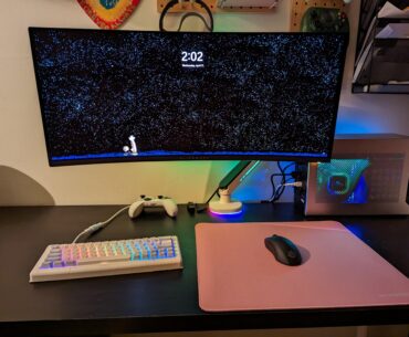 Smaller case, cleaner setup