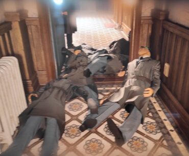 Murdered all the Volkspolizei in "Brick in the Wall", but I felt bad and put one in the couch instead of Edda 😄