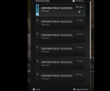 Successful reports in the last 30 days