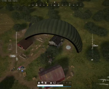 I'm paratrooping now