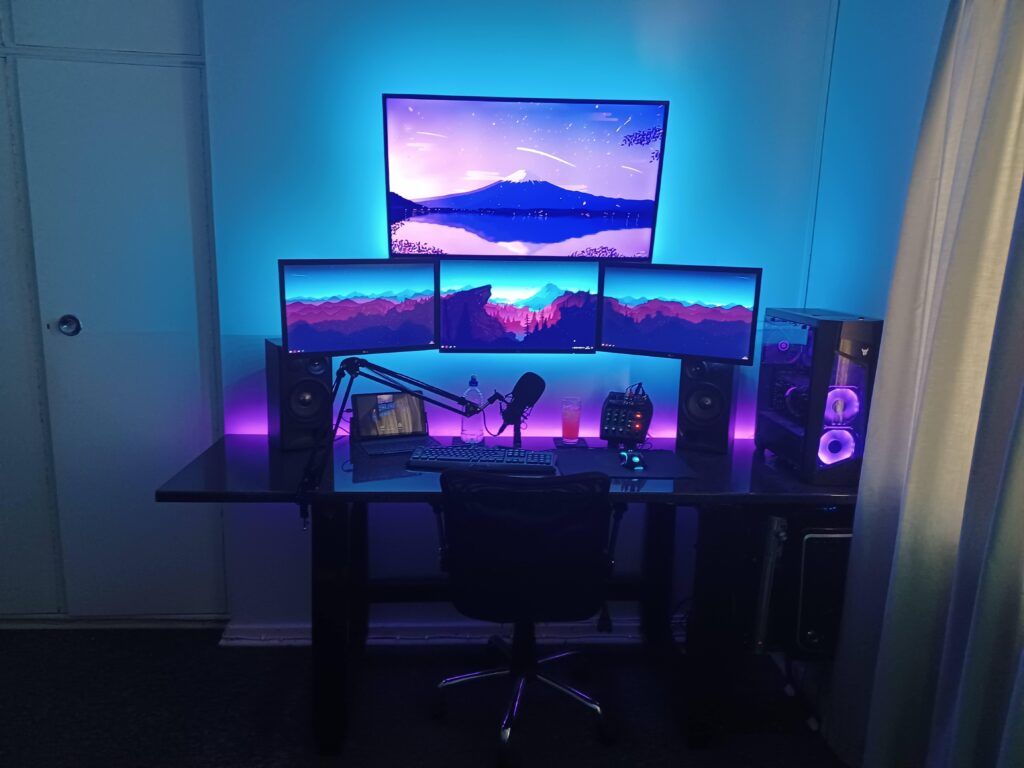 Went triple monitor a couple of months ago. Worth it.